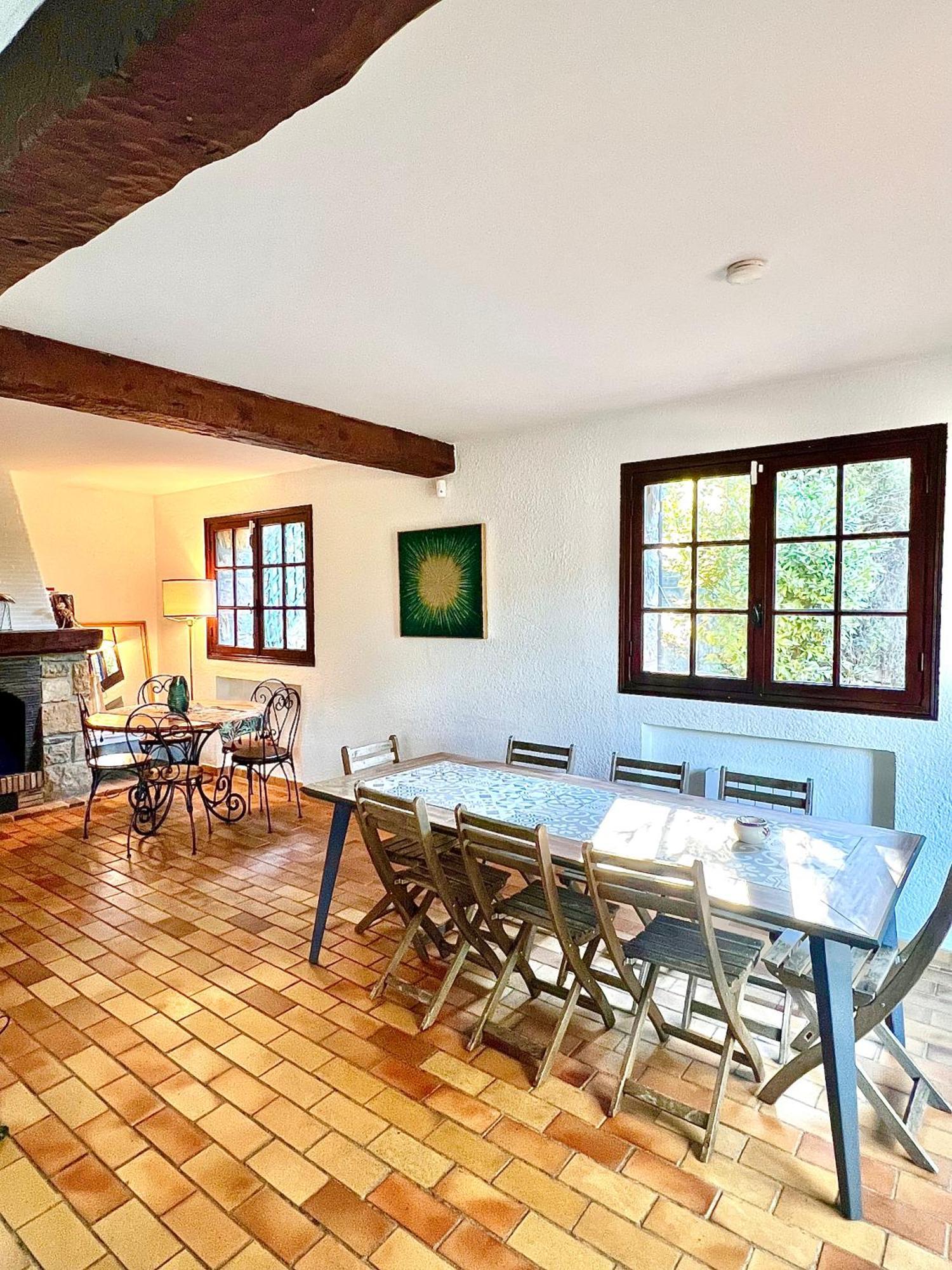 Entre Nice Et Monaco Grande Villa Avec Piscine Privee 12 Personnes Drap 外观 照片