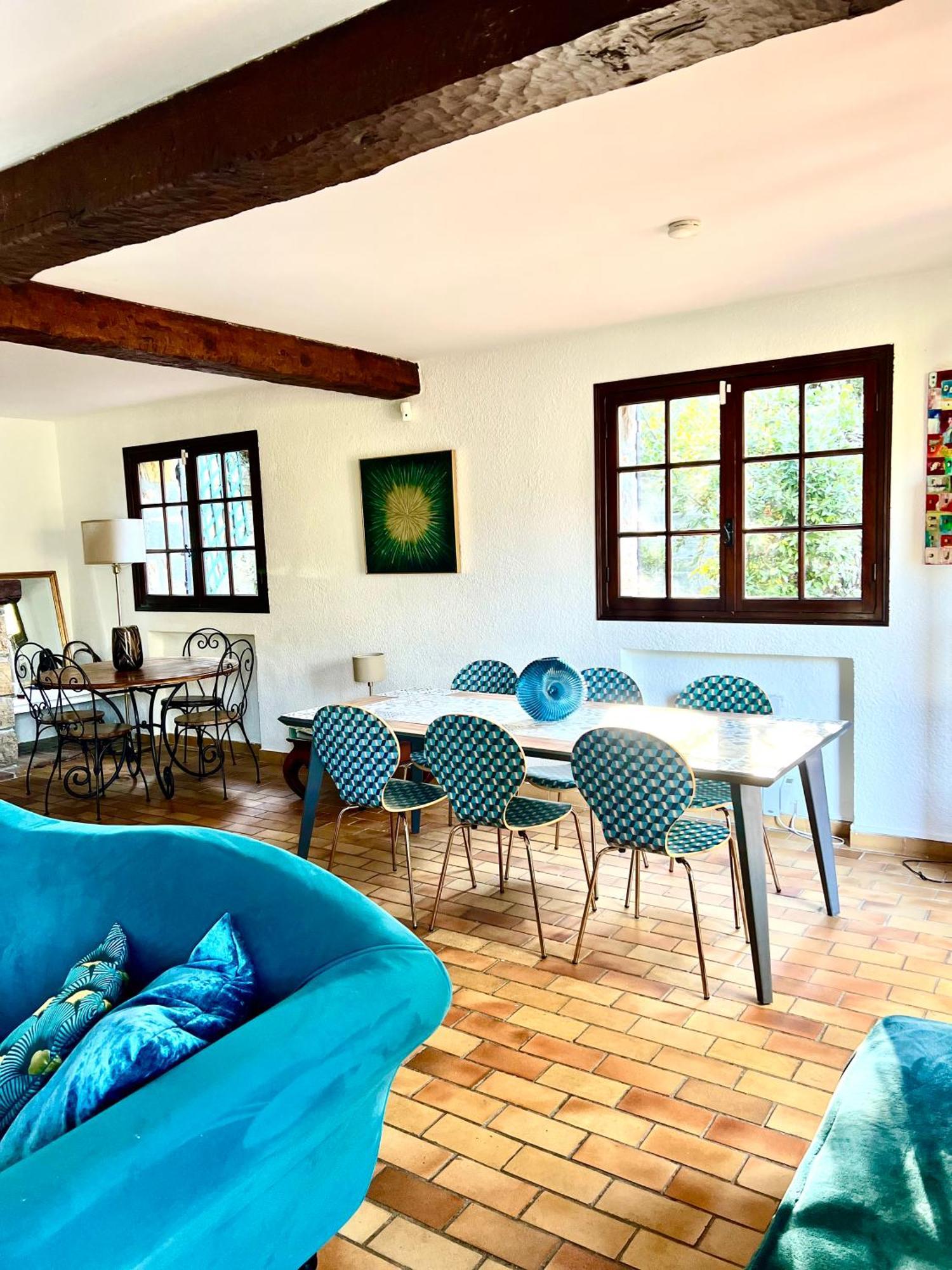 Entre Nice Et Monaco Grande Villa Avec Piscine Privee 12 Personnes Drap 外观 照片